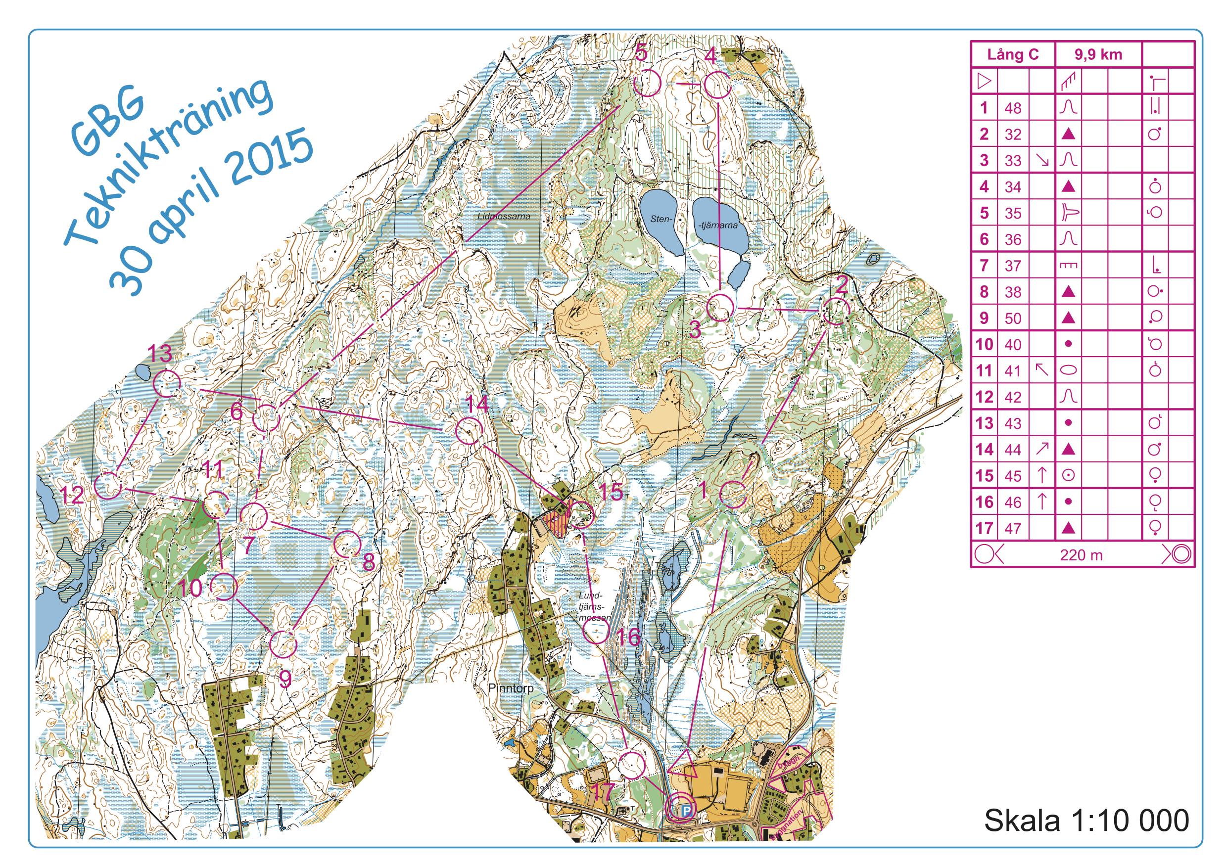 10-milaträning natt (2015-04-29)