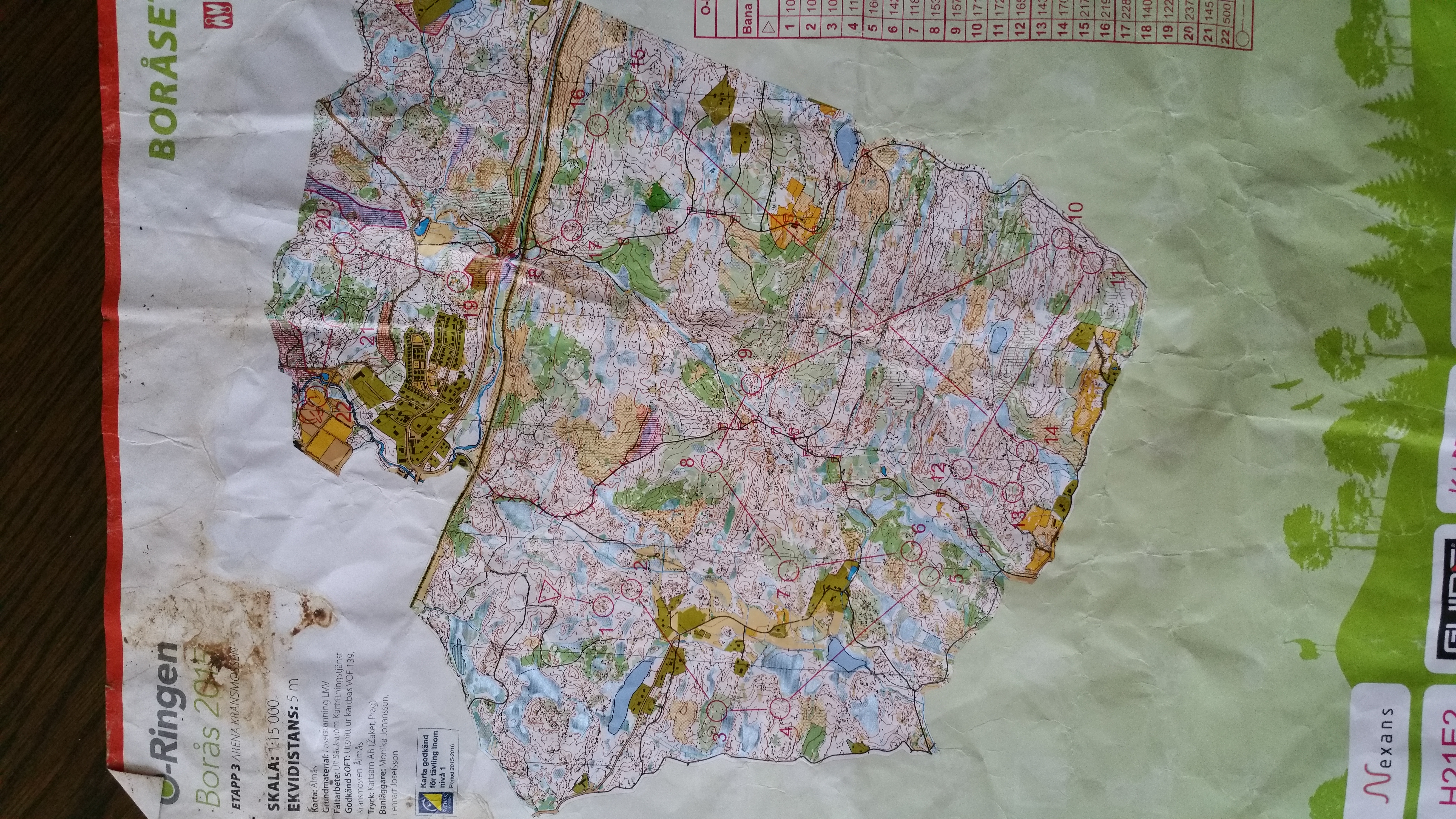 Oringen Borås 2015 Etapp 3 H21 Elit 2 (2015-07-21)