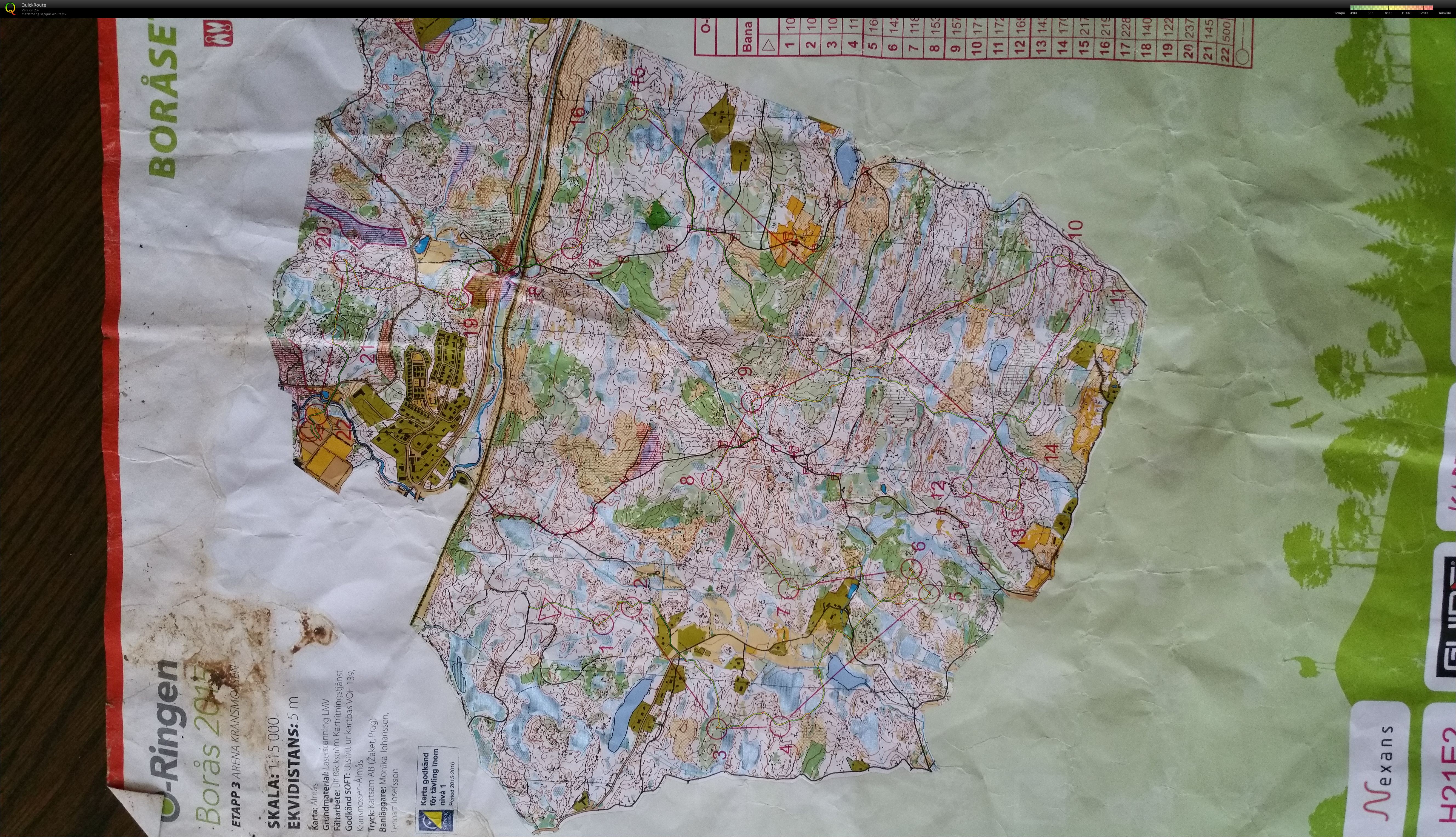 Oringen Borås 2015 Etapp 3 H21 Elit 2 (2015-07-21)