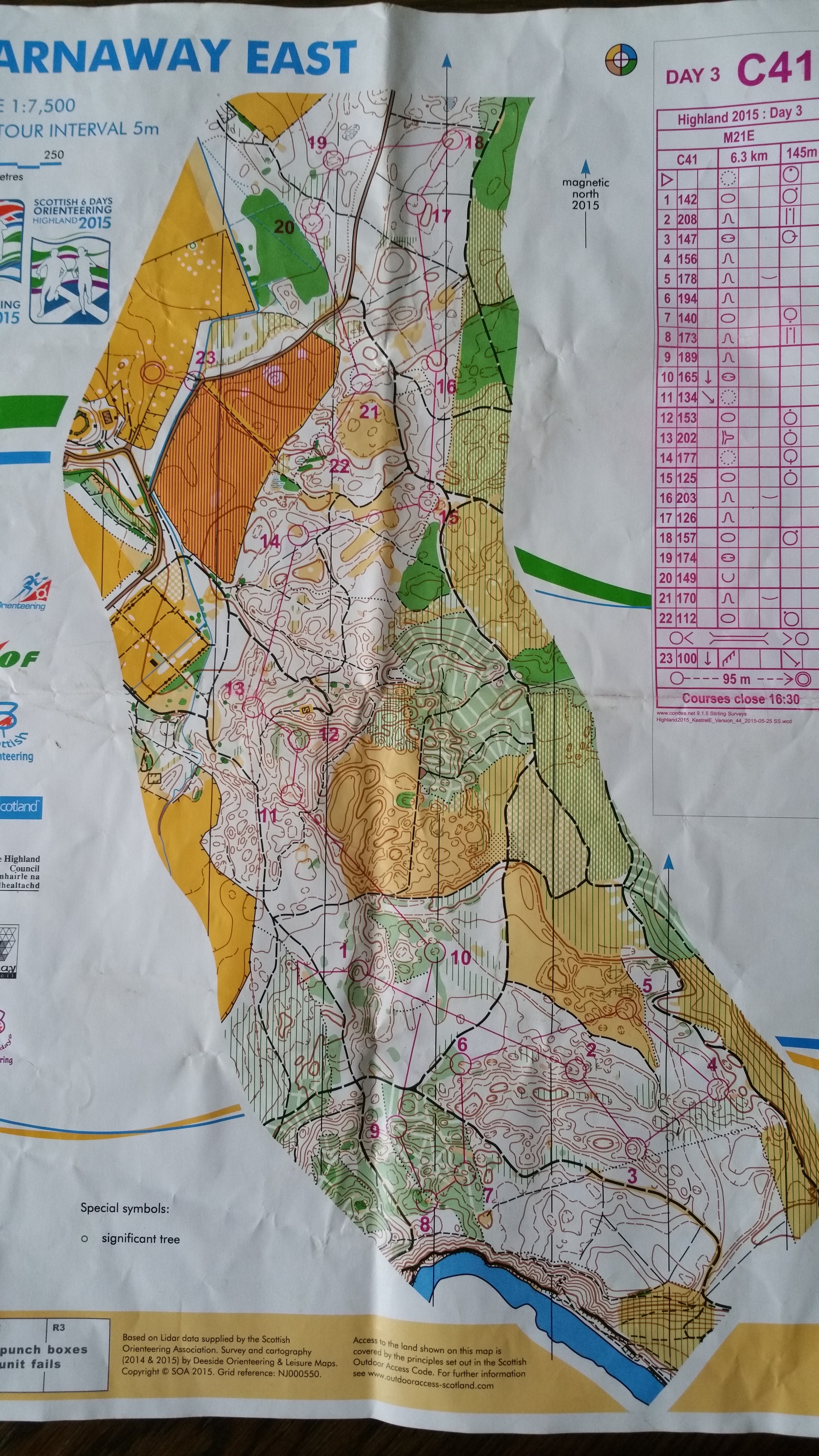 Scottish 6-days, etapp 3, H21 Elit (2015-08-04)