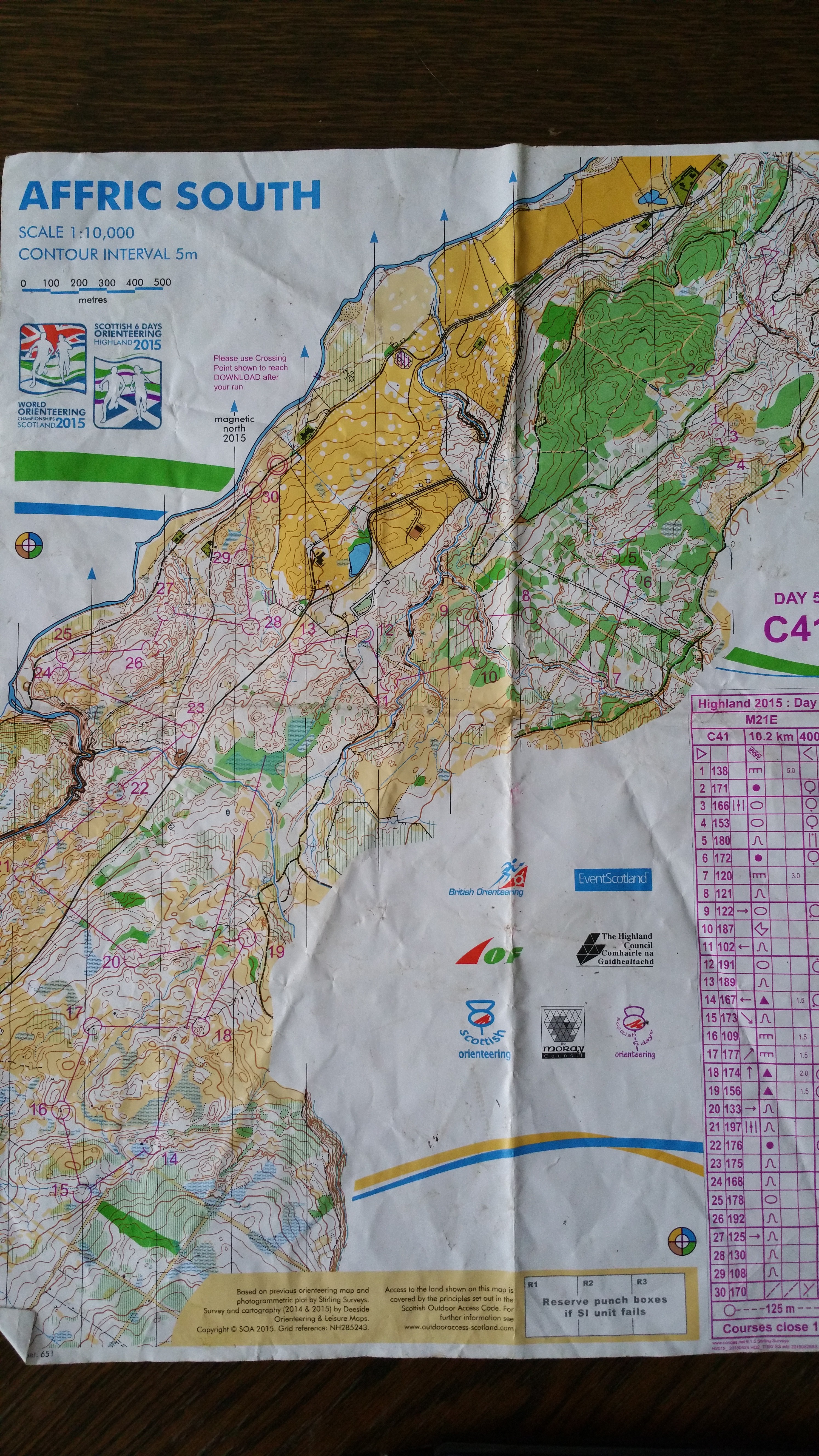 Scottish 6-days, etapp 5, H21 Elit (2015-08-05)