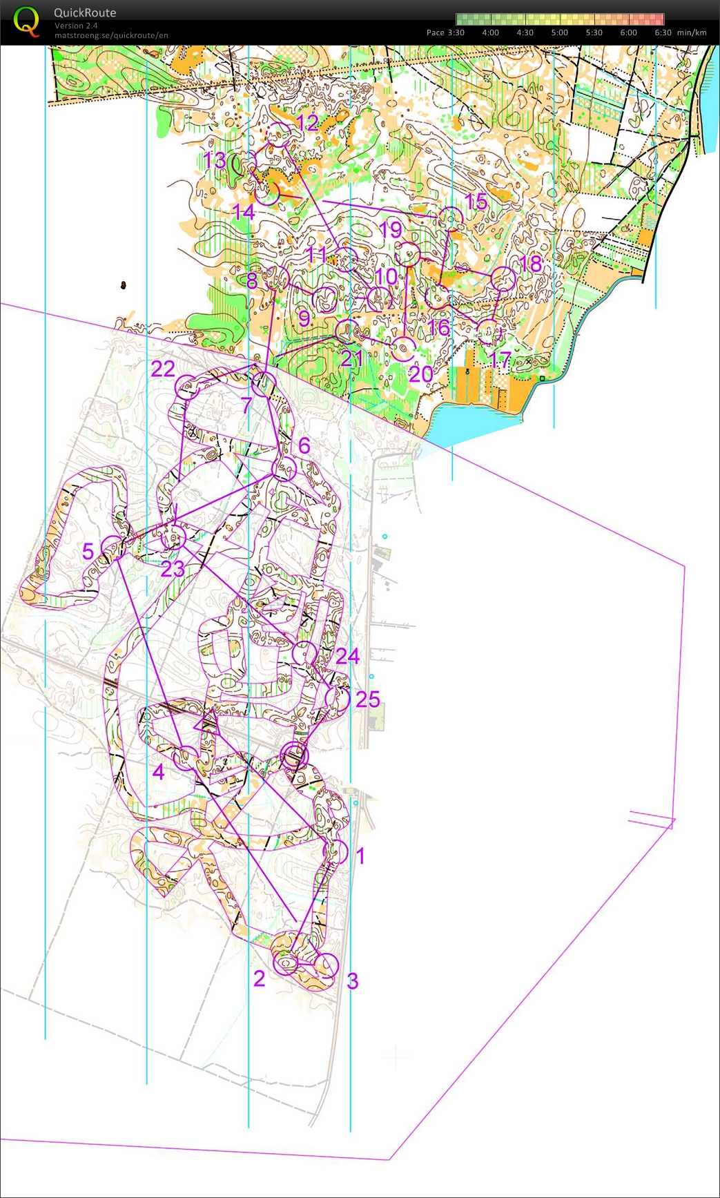 Corridor and contour with no compass (2016-02-11)