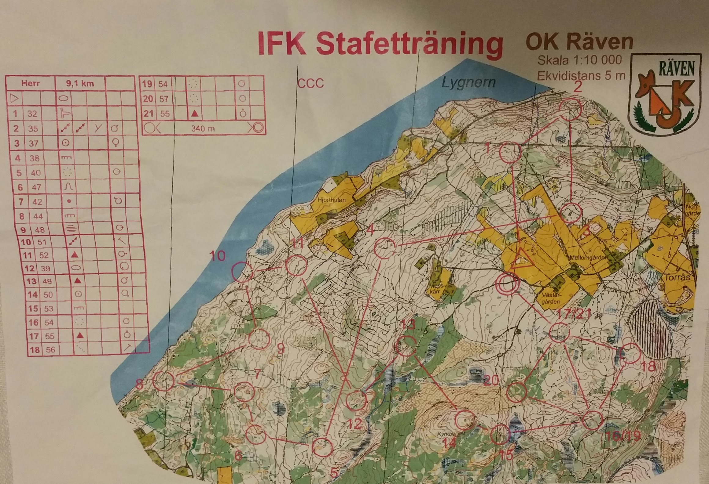 IFK Stafetträning (2016-03-11)