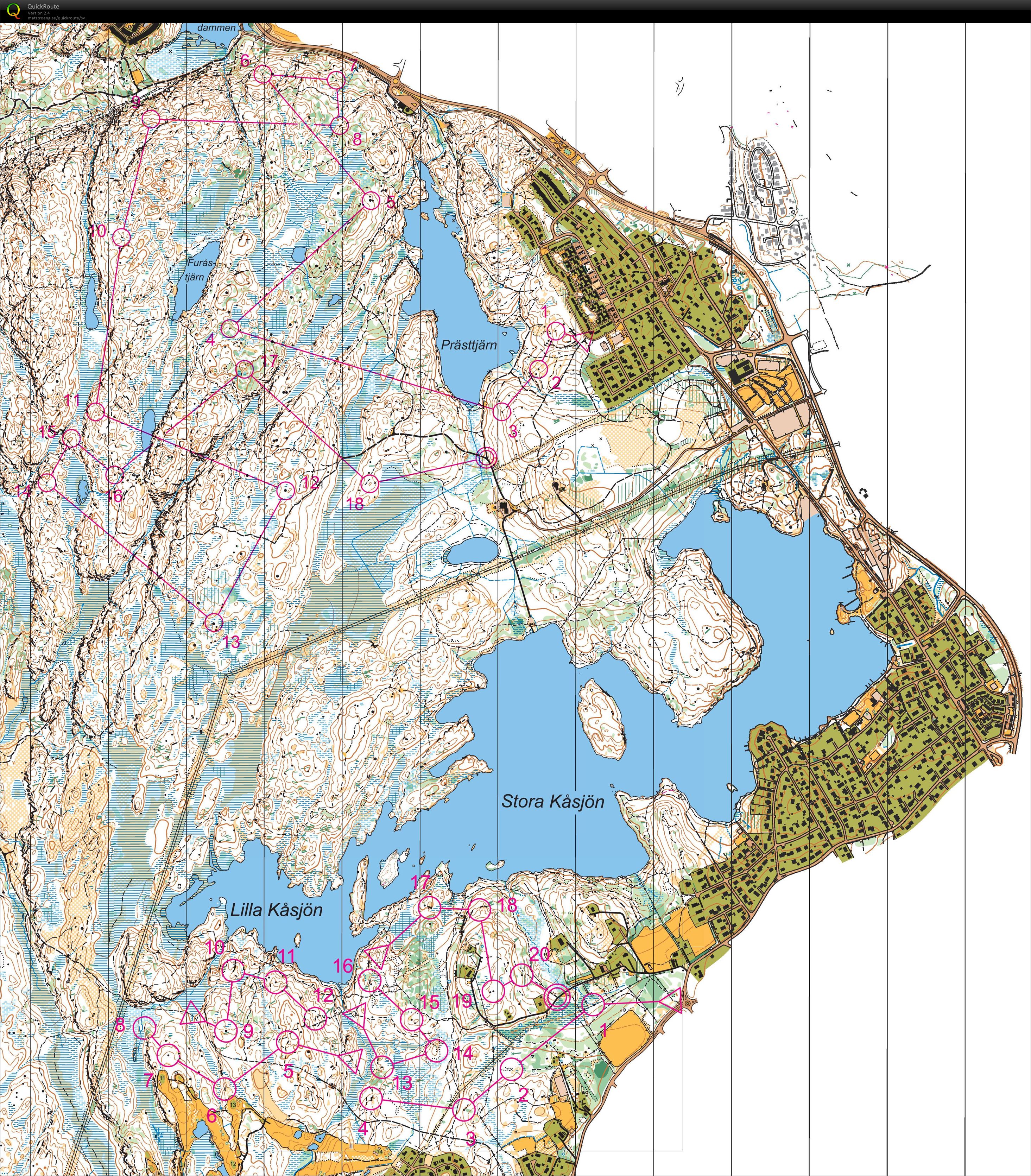 Björnåsbergen - Kåsjön (2016-05-18)
